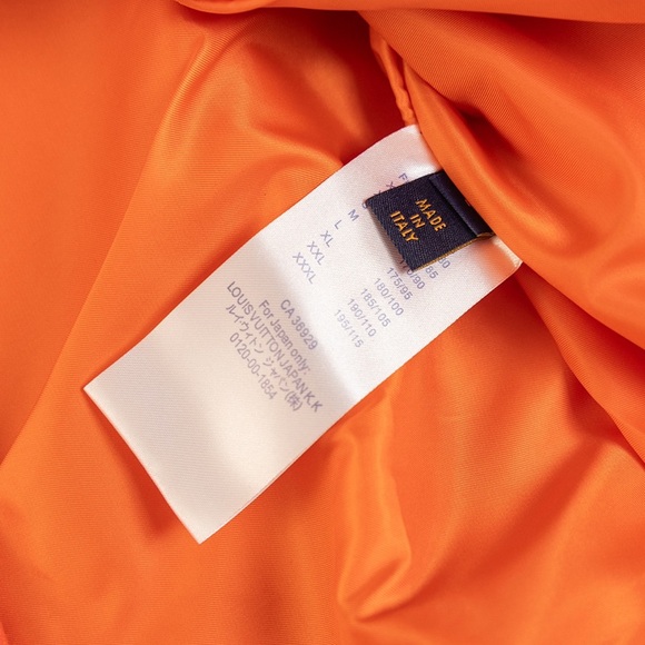 Louis Vuitton Orange Baseball Jacket - Picture 11 of 14